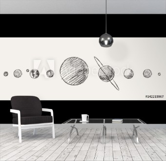 Picture of Solar system planets